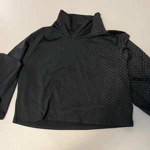 Oiselle Firecracker Reflective Long Sleeve Crop